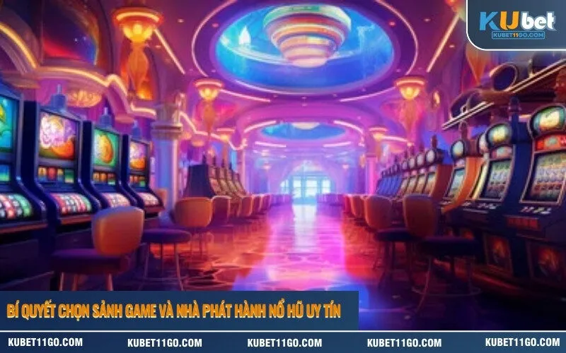 Bí quyết chọn sảnh game và nhà phát hành nổ hũ uy tín