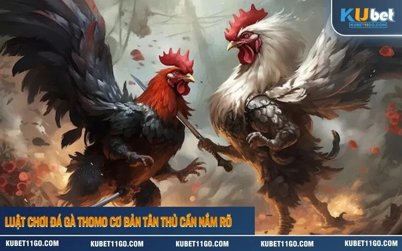 Luật chơi đá gà Thomo cơ bản tân thủ cần nắm rõ